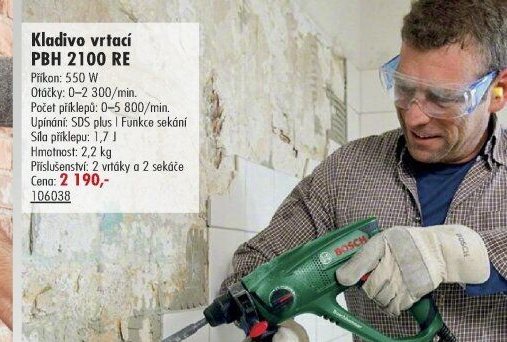 Kladivo vrtací PBH 2100 RE - UNI HOBBY akcniletaky.com