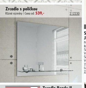 Zrcadlo s poličkou - UNI HOBBY akcniletaky.com