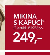 Mikina s kapucí