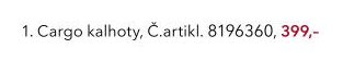 Cargo kalhoty