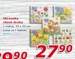 Ubrousky papírové Regina