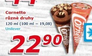 Nanuk kornout Cornetto Algida
