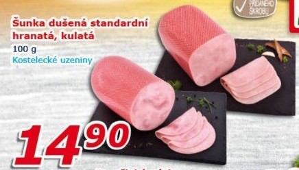 Šunka dušená standard hranatá Kostelecké uzeniny