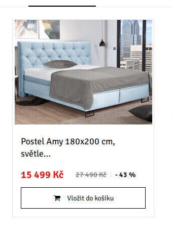 Postel Amy 180x200 cm, světle... - ASKO akcniletaky.com
