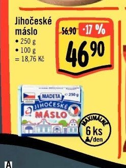 Jihočeské máslo