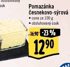 Česneková pomazánka se sýrem