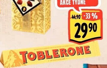 Čokoláda Toblerone