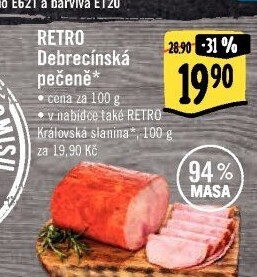 Pečeně debrecínská Albert Retro
