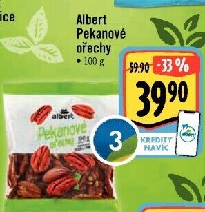 Pekanové ořechy Albert