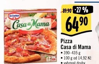 Pizza mražená Casa di Mama Dr. Oetker
