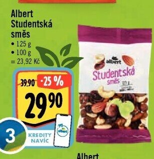 Studentská směs Albert
