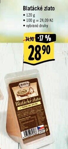 Sýr Blaťácké zlato Madeta