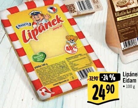Sýr Eidam Lipánek Madeta