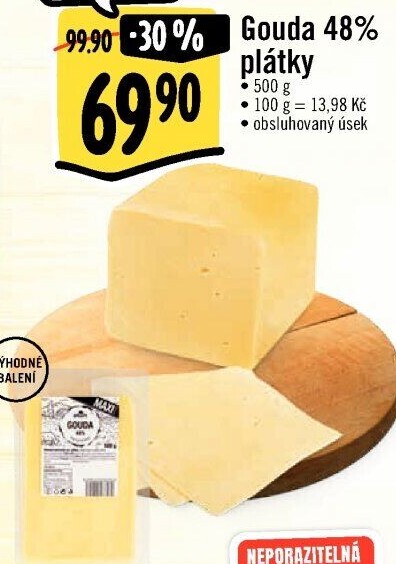 Sýr Gouda 48% Albert