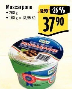 Sýr Mascarpone Italy