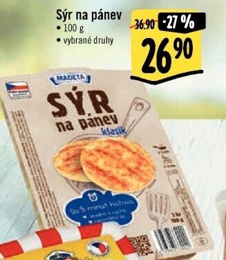 Sýr na pánev Madeta