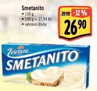 Sýr tavený Smetanito Želetava