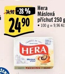 Tuk s máslovou příchutí Hera