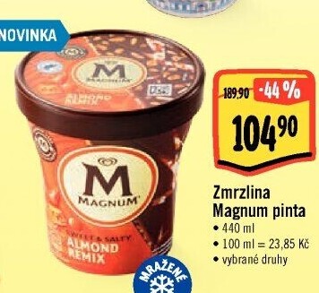 Zmrzlina v kelímku Magnum Algida