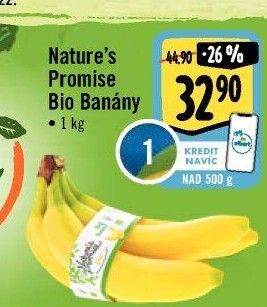 Banány bio Nature'