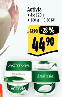 Bílý jogurt Activia Danone