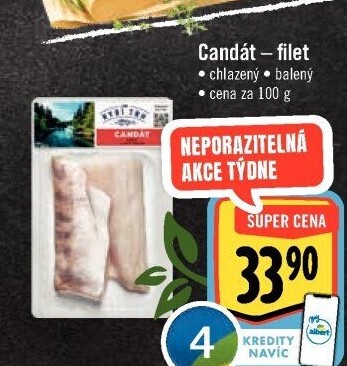 Candát filety Albert
