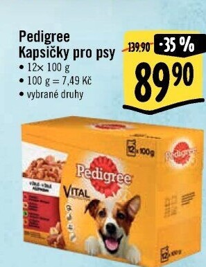 Kapsičky pro psy Pedigree