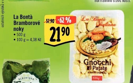 Noky bramborové La Bonta Italiana