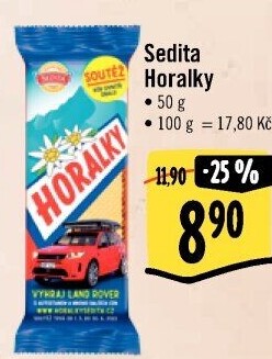 Oplatky Horalky Sedita