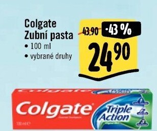 Pasty na zuby Colgate
