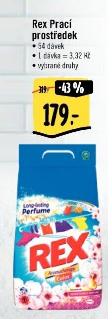 Prací prostředky Rex