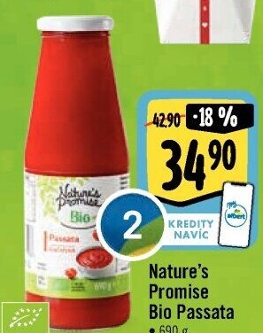 Rajčata pasírovaná Passata Bio Nature'