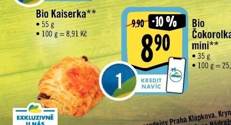 Rolka čokoládová bio