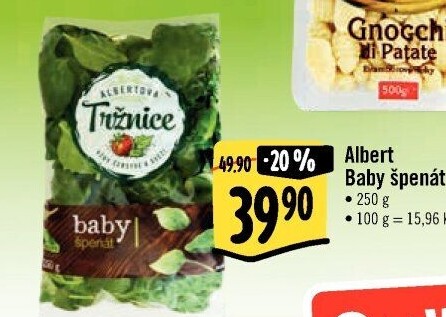 Špenát baby Albert