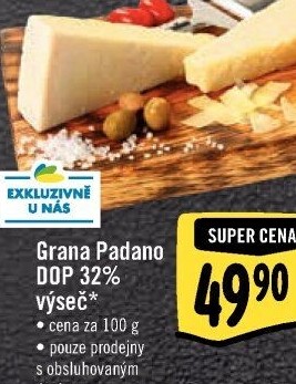 Sýr Grana Padano DOP 32%