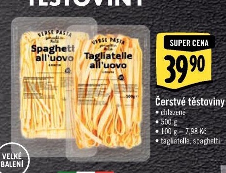 Těstoviny chlazené Albert Heijn