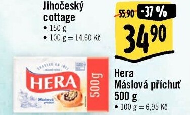 Tuk s máslovou příchutí Hera