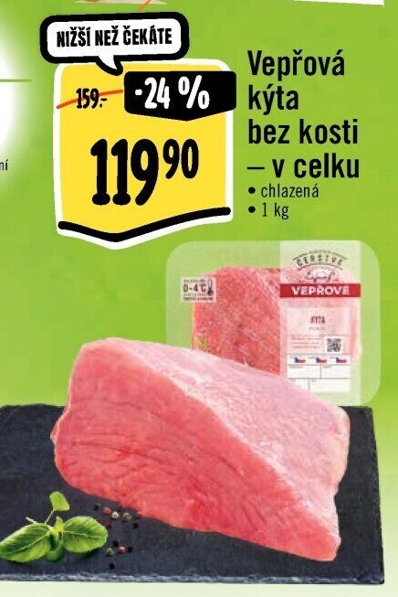 Vepřová kýta bez kosti Albert