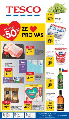 akční leták Tesco 9.3.2022-15.3.2022