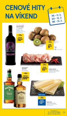 akční leták Tesco 9.3.2022-15.3.2022