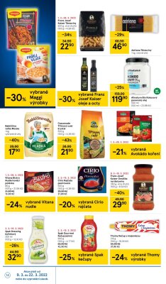 akční leták Tesco 9.3.2022-15.3.2022