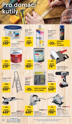 akční leták Tesco 9.3.2022-15.3.2022