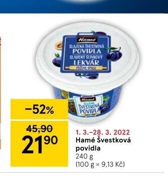 Hamé Švestková povidla