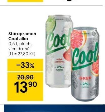 Staropramen Cool alko