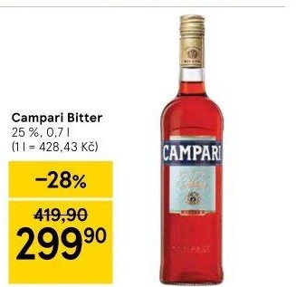 Aperitiv Bitter Campari