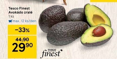 Avokádo Tesco Finest