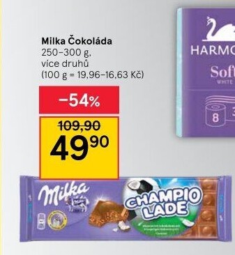 Čokoláda Milka