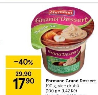 Dezert Grand Dessert Ehrmann