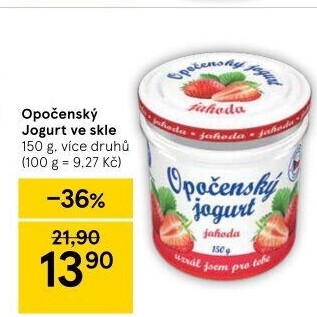 Jogurt ochucený Opočenský Bohemilk