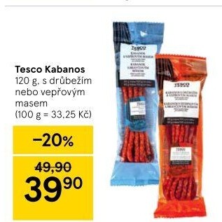 Kabanos Tesco
